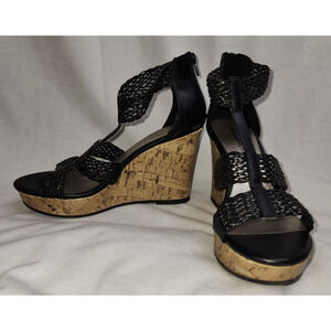 Montego Bay Club | Platform Sandals | Black | Size 8.5